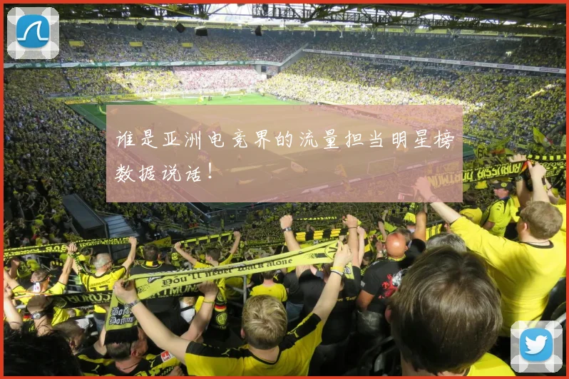 谁是亚洲电竞界的流量担当明星榜数据说话！